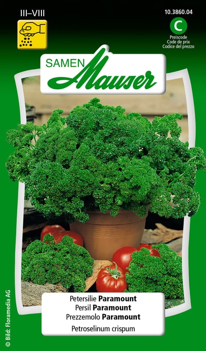 Image of Samen Mauser Petersilie Paramount Kräutersamen bei Do it + Garden von Migros