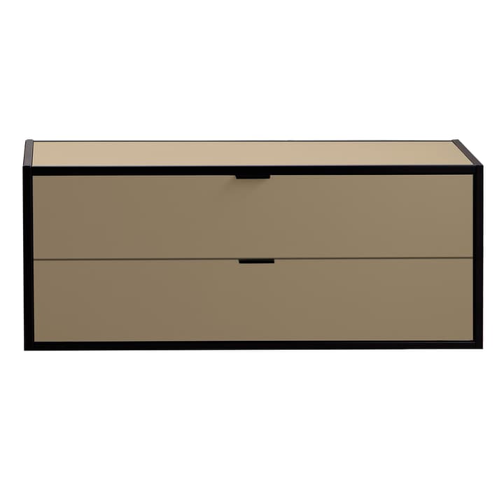 Edition Interio SEVEN Schublade mit Abdeckung SEVEN Schublade mit Abdeckung Edition Interio 360985300000 Grösse B: 90.0 cm x T: 38.0 cm x H: 35.0 cm Farbe Braun Bild Nr. 1