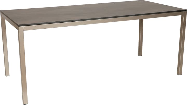 Image of M-Giardino LOCARNO, 140 cm, Gestell Polar Silber, Platte HPL Gartentisch bei Do it + Garden von Migros