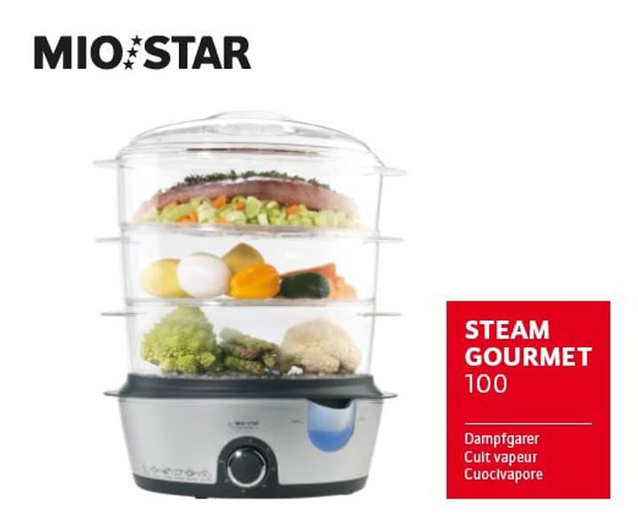 Mio Star Steam Gourmet 100 Cuit vapeur Steam Gourmet 100 Cuit vapeur Mio Star 717435000000 Photo no. 1
