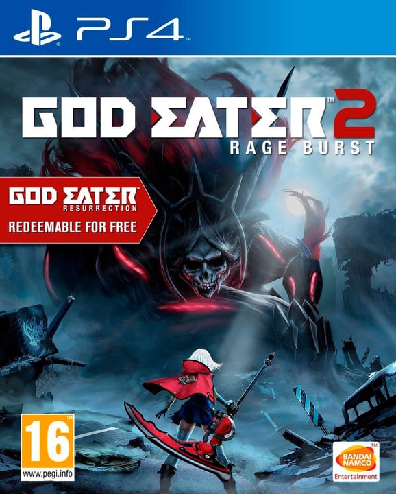 PS4 - God Eater 2 Rage Burst (inklusive God Eater Resurrection) Box PS4 - God Eater 2 Rage Burst (inklusive God Eater Resurrection) Box 785300121218 Bild Nr. 1