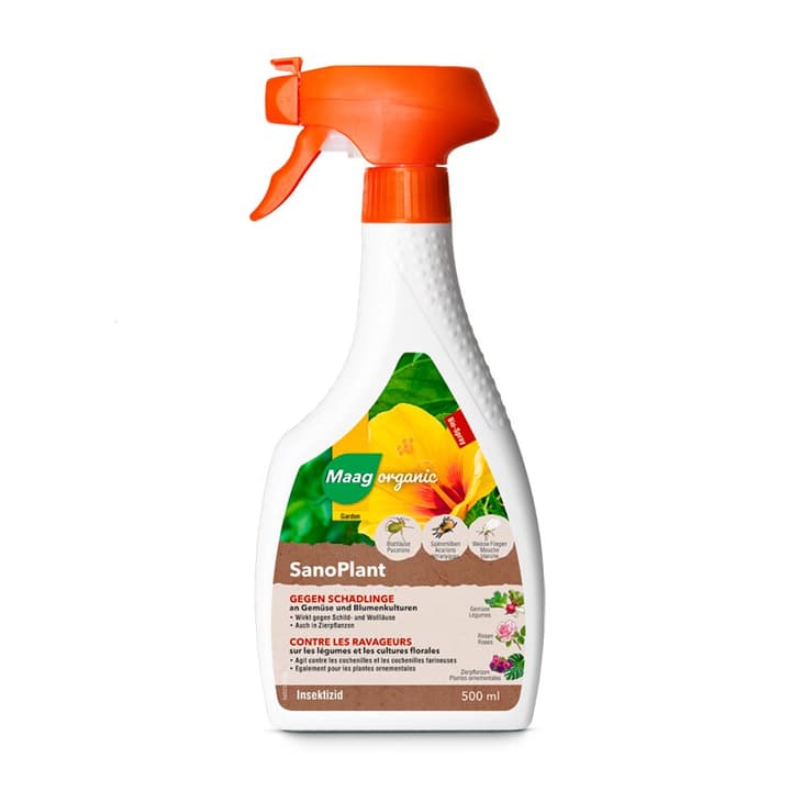 Image of Maag SanoPlant Spray gegen Schädlinge, 500 ml Insektizid