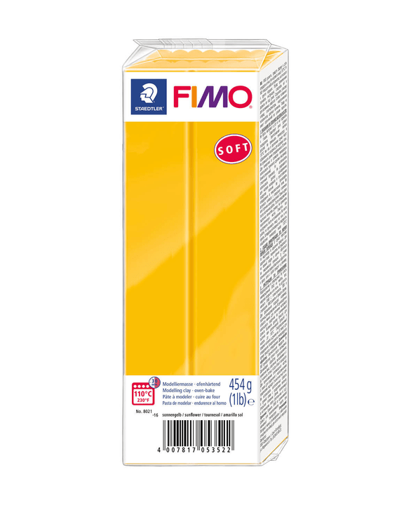 Image of Fimo FIMO Soft Grossblock sonnengelb