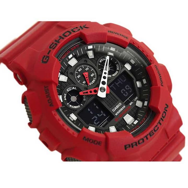 Casio Collection GA-100B-4AER Armbanduhr GA-100B-4AER Armbanduhr Casio Collection 76081110000016 Bild Nr. 1