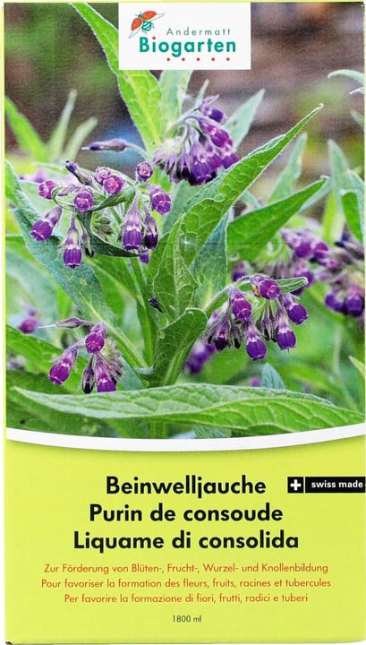 Image of Andermatt Biogarten Pflanzenschutz Konzentrat BIO Beinwelljauche, 1.8 l