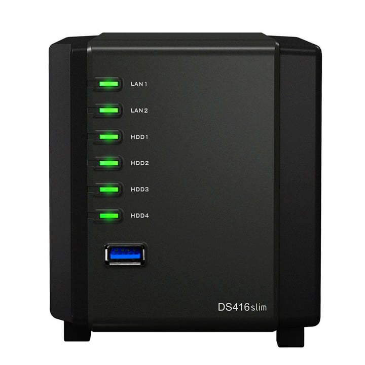 Synology NAS DiskStatDS416slim logement vide NAS DiskStatDS416slim logement vide Synology 785300123674 Photo no. 1