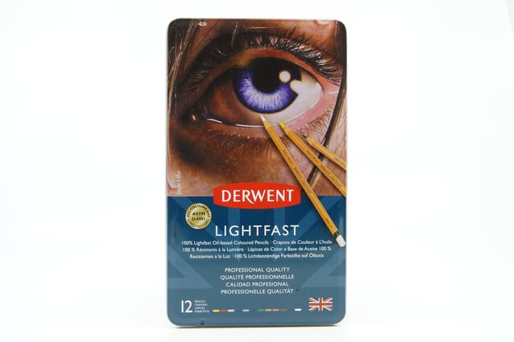 Image of Pebeo 12 Derwent Lightfast-Stifte Farbstifte