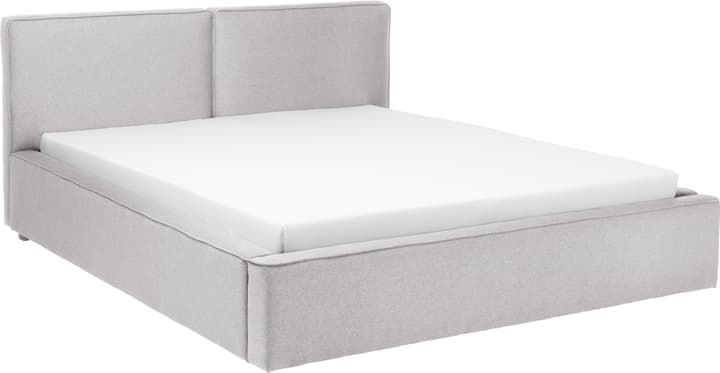 LAUREL Lit LAUREL Lit 404469818081 Dimensions L: 180.0 cm x P: 200.0 cm Couleur Gris clair Photo no. 1
