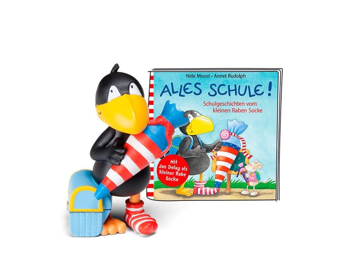 Tonies Hörbuch Der kleine Rabe Socke - Alles Schule! (DE) Hörbuch Tonies Hörbuch Der kleine Rabe Socke - Alles Schule! (DE) Hörbuch 747331200000 N. figura 1