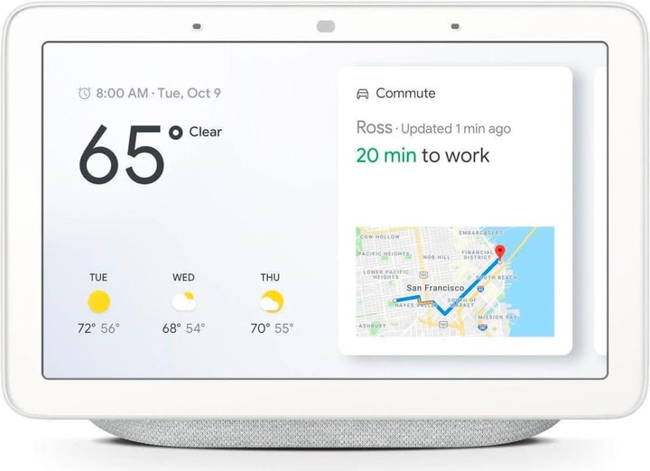 Google Nest Hub Rock - Chalk Smart Speaker Nest Hub Rock - Chalk Smart Speaker Google 785300152870 Photo no. 1