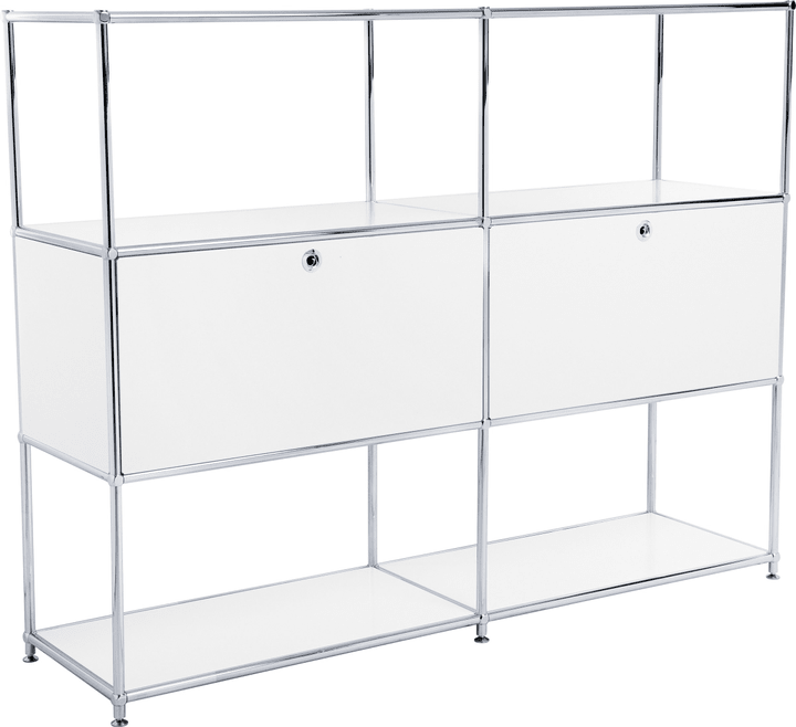 FLEXCUBE Highboard FLEXCUBE Highboard 401814820310 Grösse B: 152.0 cm x T: 40.0 cm x H: 118.0 cm Farbe Weiss Bild Nr. 1