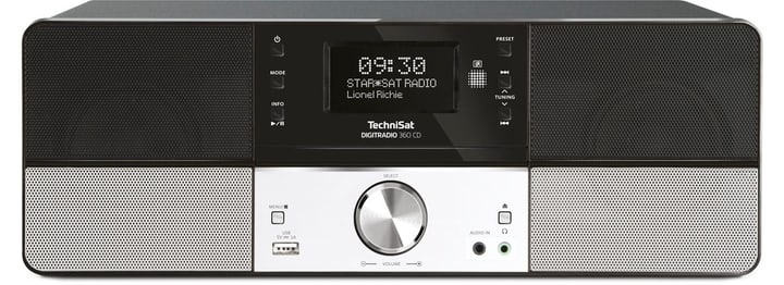 Technisat DigitRadio 360 CD - Nero Sistema Micro HiFi DigitRadio 360 CD - Nero Sistema Micro HiFi Technisat 785300134715 N. figura 1