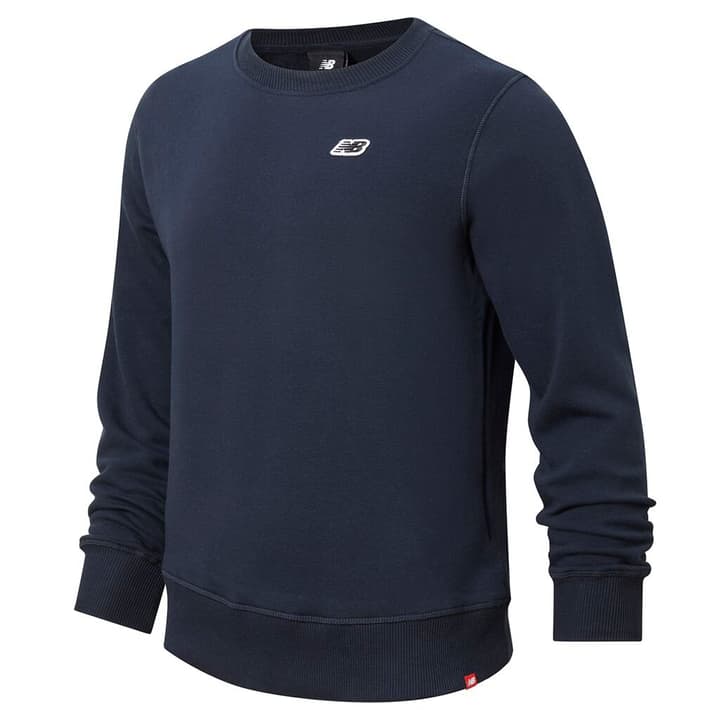 Image of New Balance NB Small Logo Crew Sweat Pullover marine