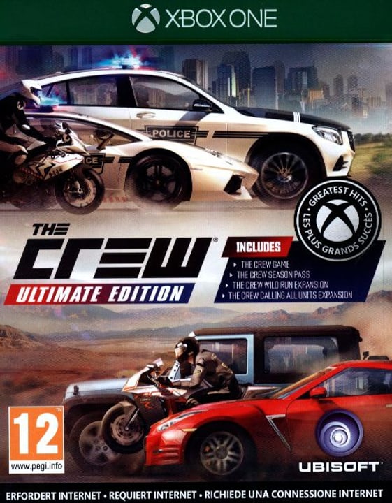 Xbox One - The Crew Ultimate Edition Box Xbox One - The Crew Ultimate Edition Box 785300122186 Photo no. 1