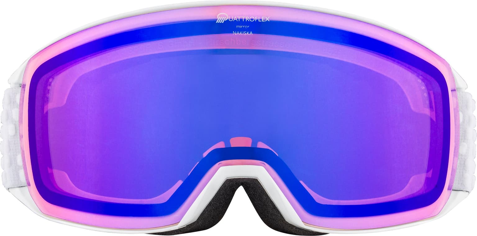 Alpina Alpina NAKISKA Q Masque de ski blanc 2