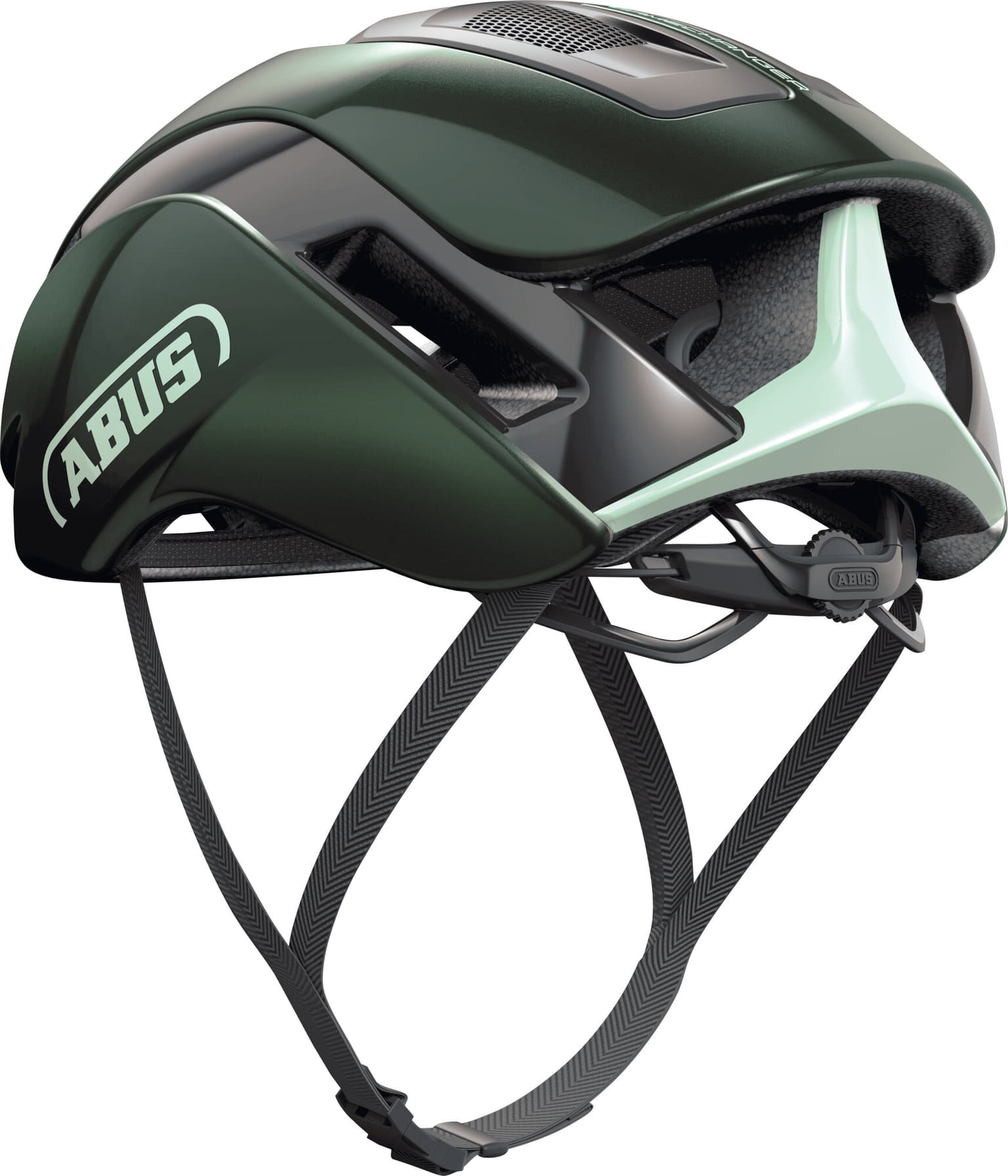 Abus GameChanger 2.0 Casque de vélo vert foncé 2