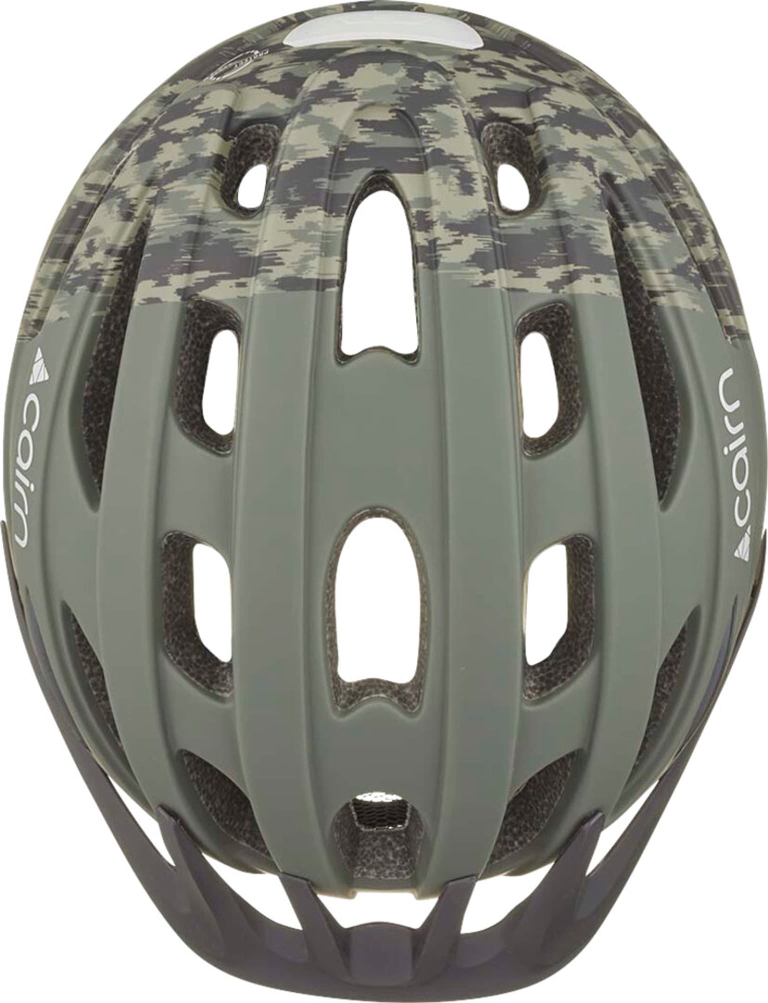 Cairn Fusion LED USB Casco da bicicletta khaki 3