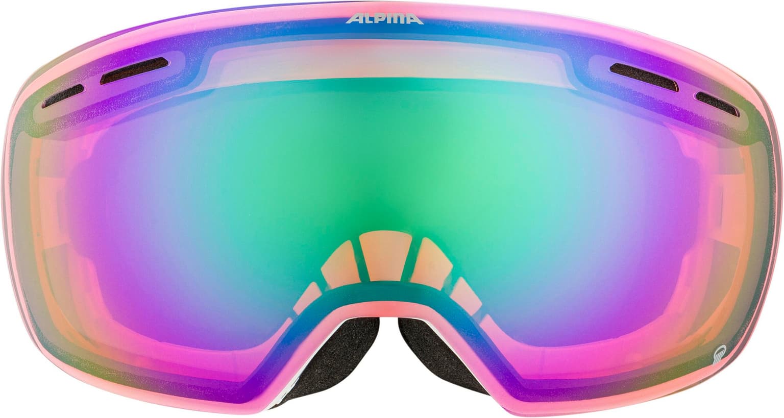 Alpina Alpina Granby Q Skibrille / Snowboardbrille bianco-grezzo 2