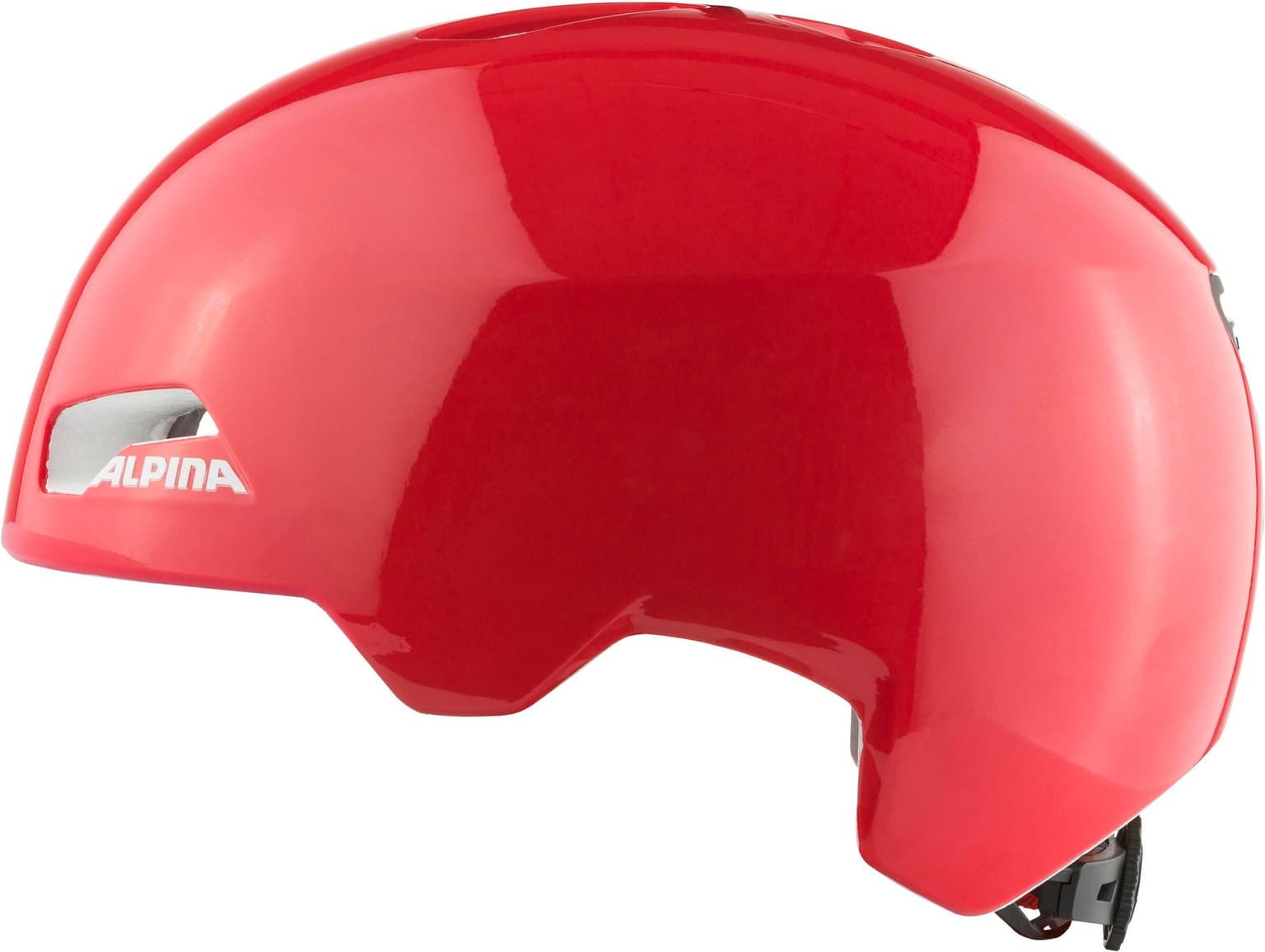 Alpina Hackney Casco da bicicletta rosso 2