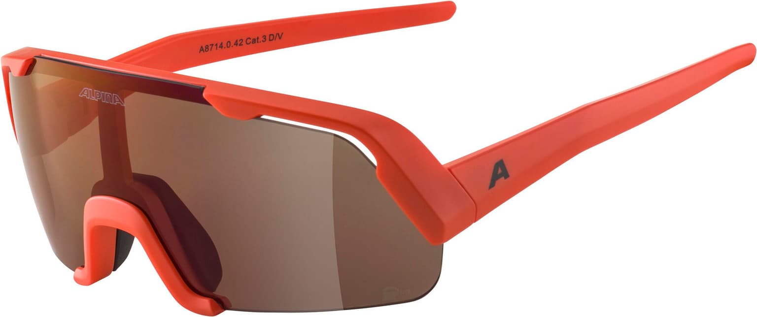 Alpina Alpina ROCKET YOUTH Q-LITE Sportbrille dunkelrot 1