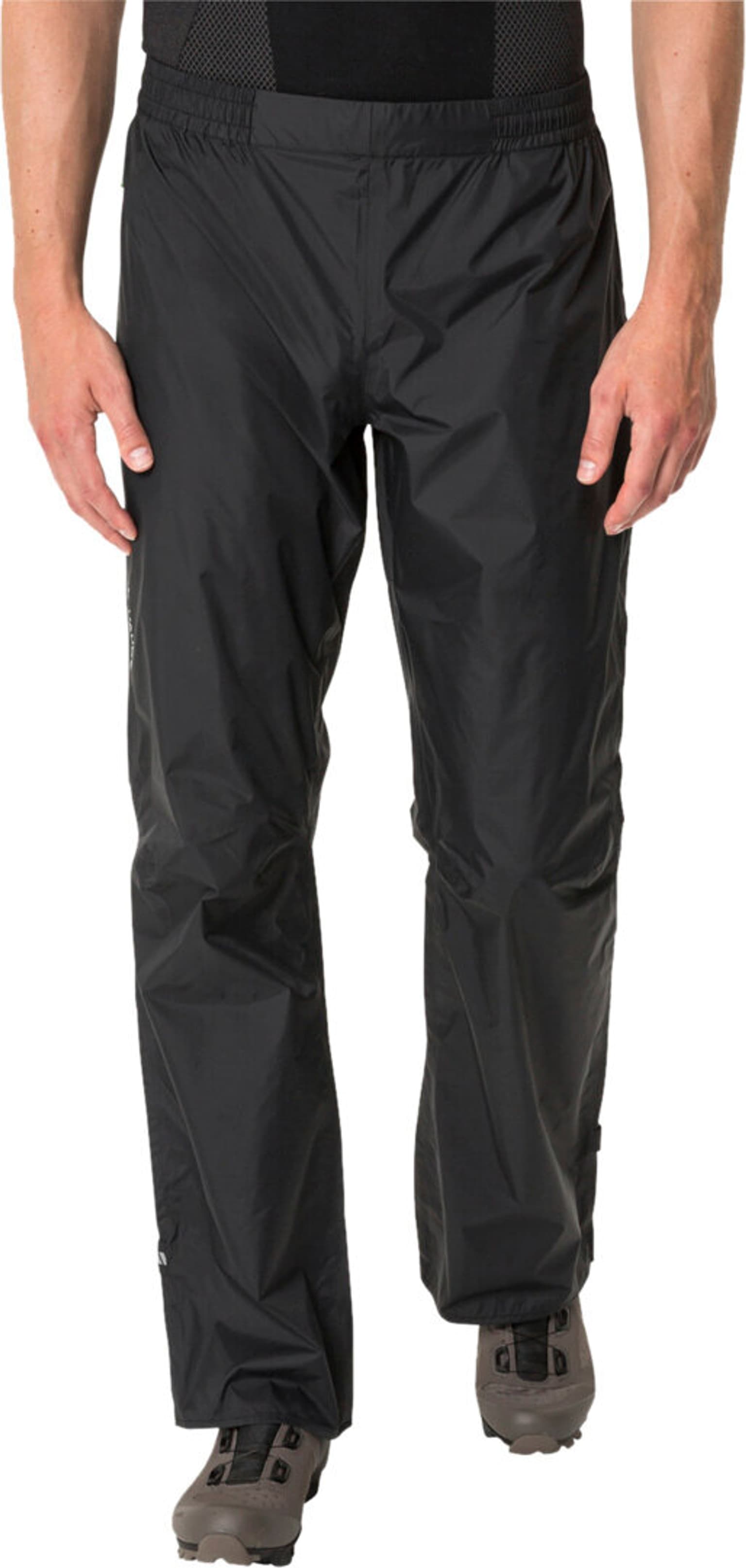 Vaude Drop Pants II long Pantalon de pluie noir 3