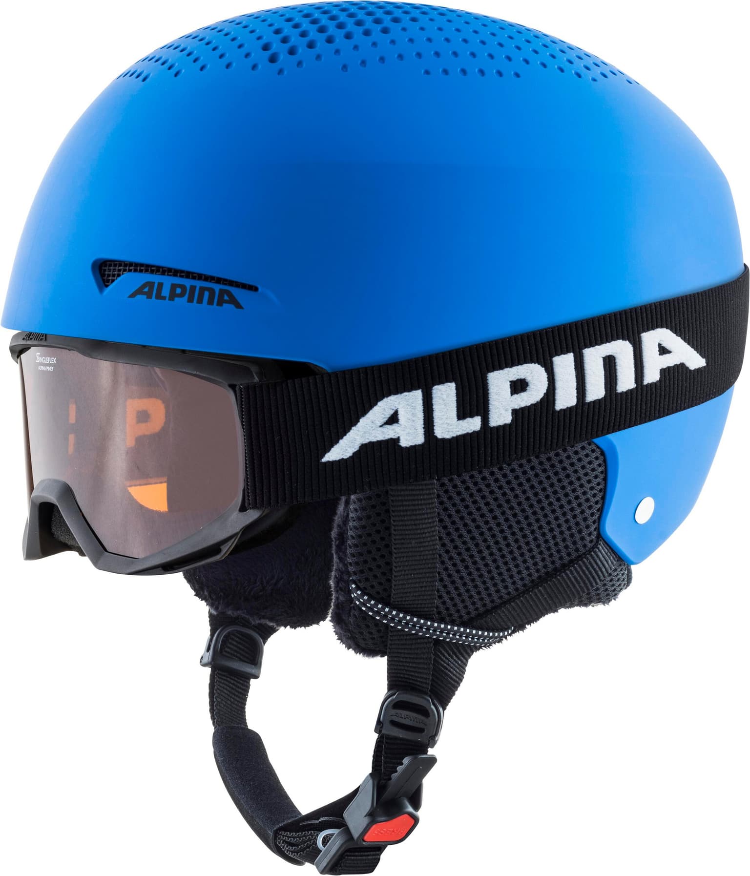 Alpina Alpina ZUPO SET (+Piney) Casco da sci blu-reale 1