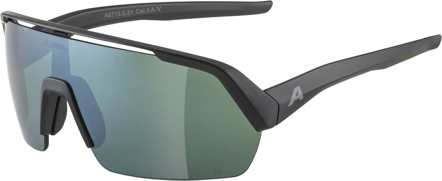 Alpina Alpina TURBO HR Q-LITE Sportbrille schwarz 1