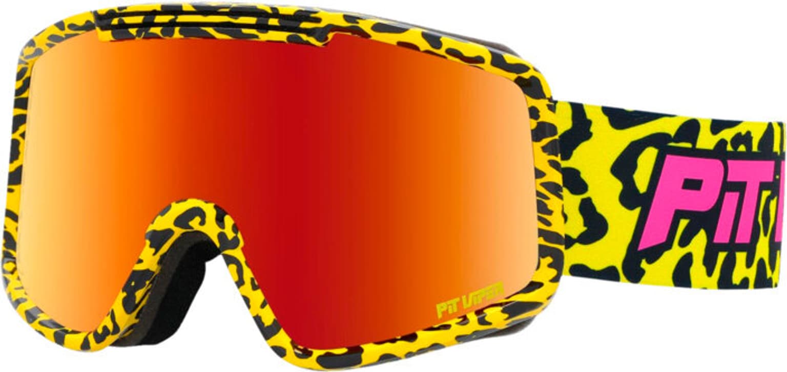 Pit Viper Pit Viper The French Fry Goggle Large The Carnivore Skibrille 1