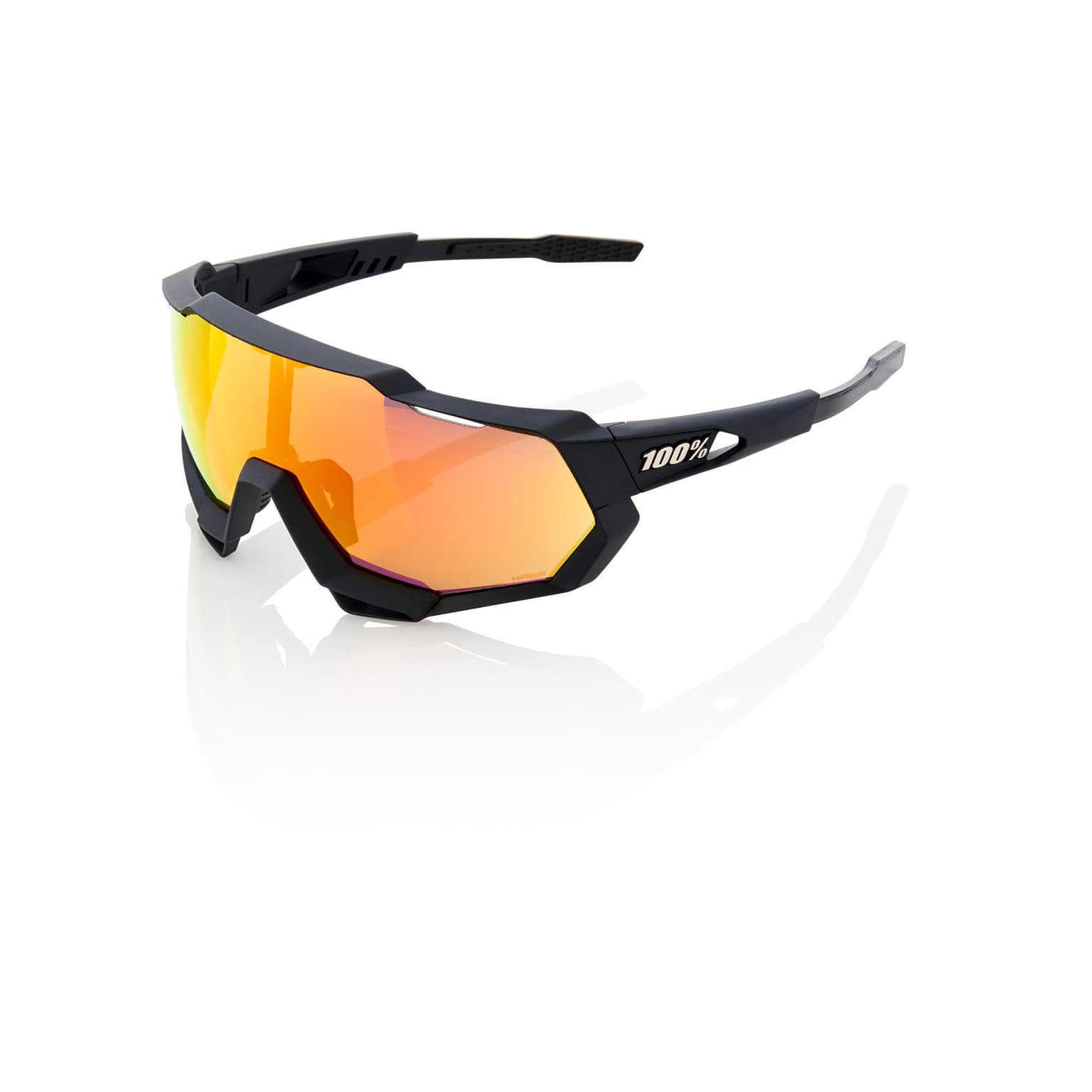 100% 100% Speedtrap Sportbrille schwarz 1