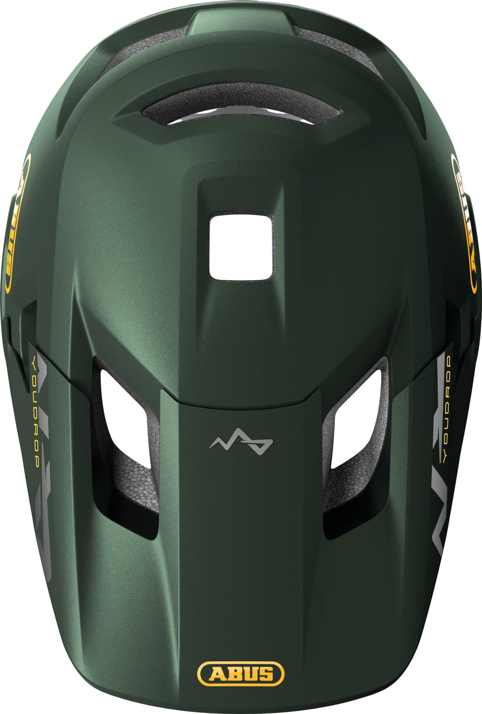 Abus YouDrop FF Casco da bicicletta verde scuro 6