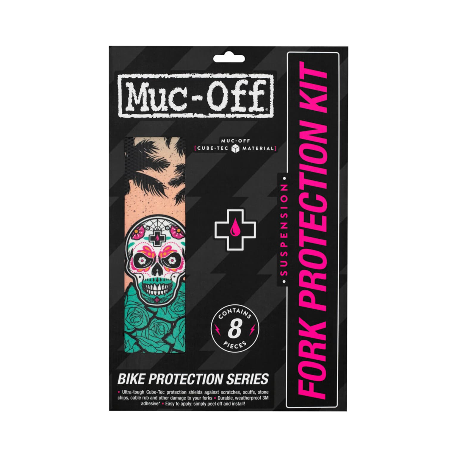 MucOff MucOff Fork Protection Kit Film de protection turquoise 2