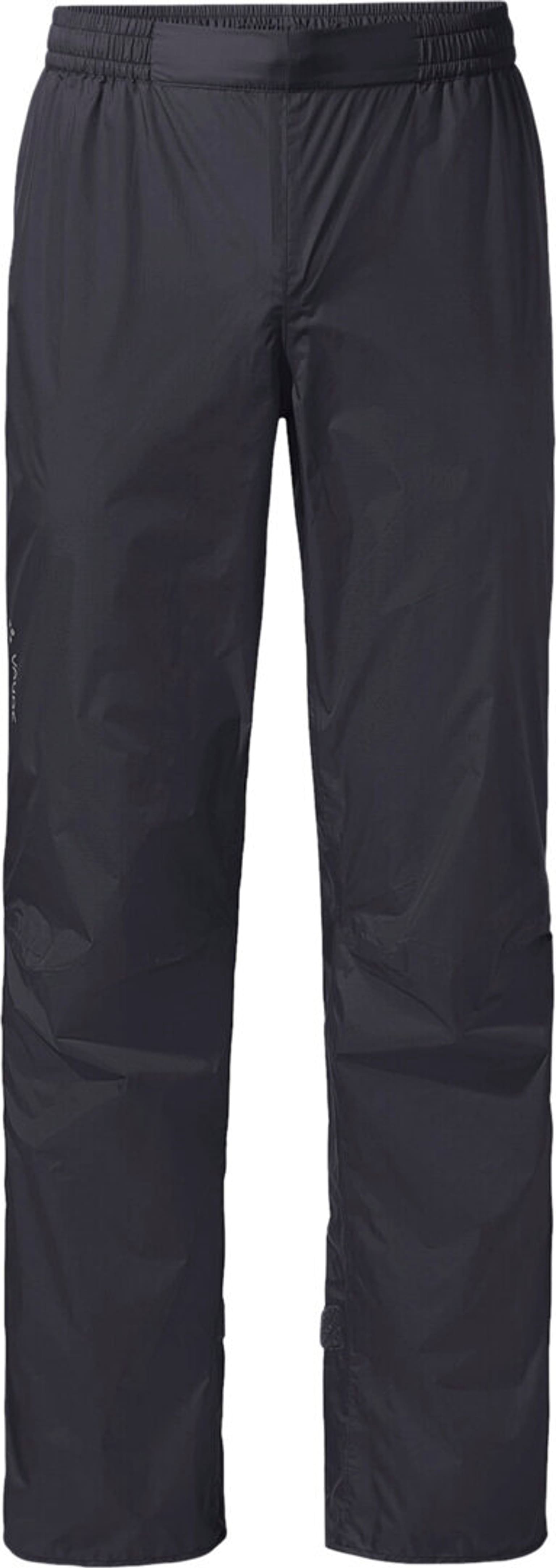 Vaude Drop Pants II long Pantalon de pluie noir 1