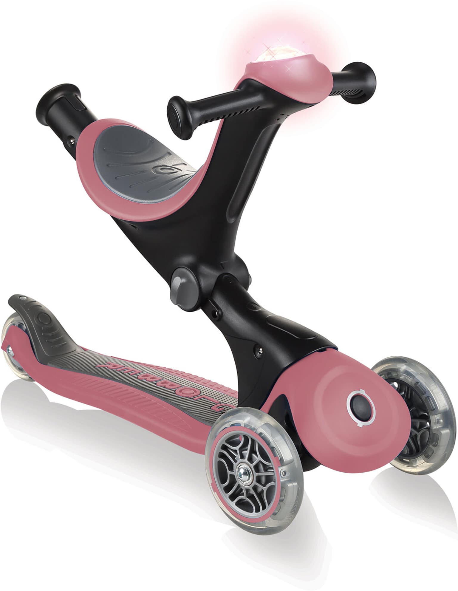 Globber Globber GO UP Deluxe Play Scooter rose 4
