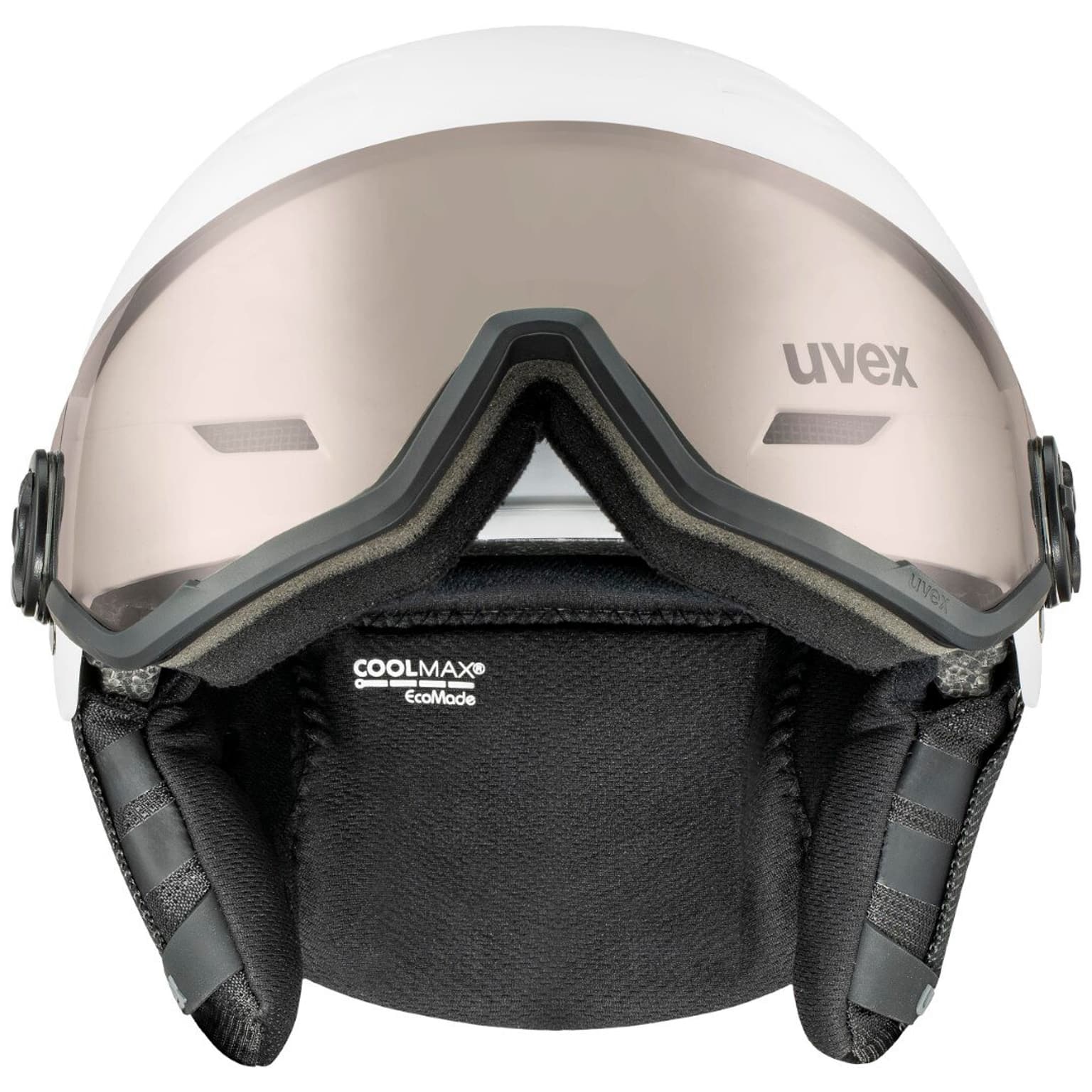 Uvex Uvex wanted visor pro V Skihelm weiss 2