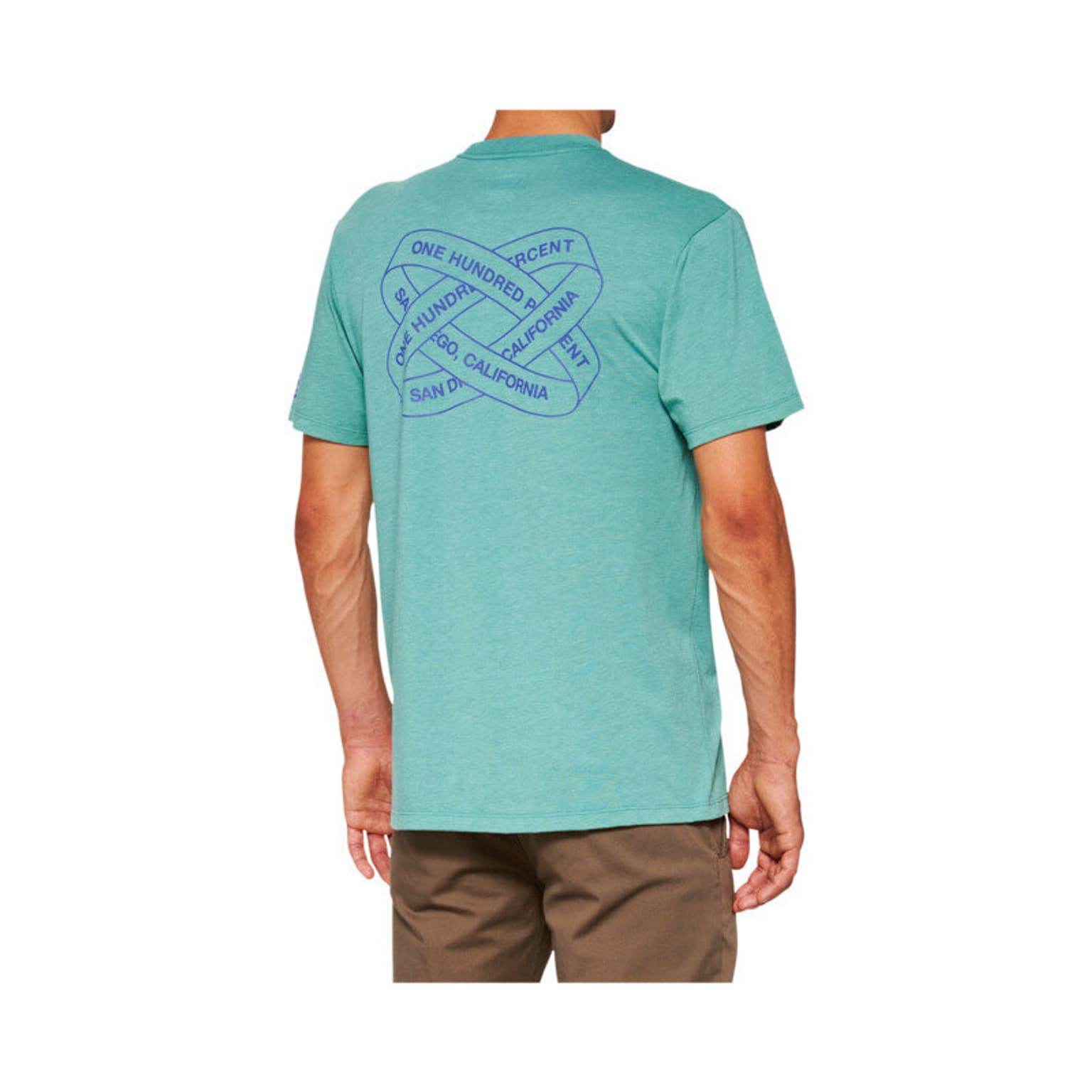 100% 100% Infinitee T-shirt turquoise-claire 2