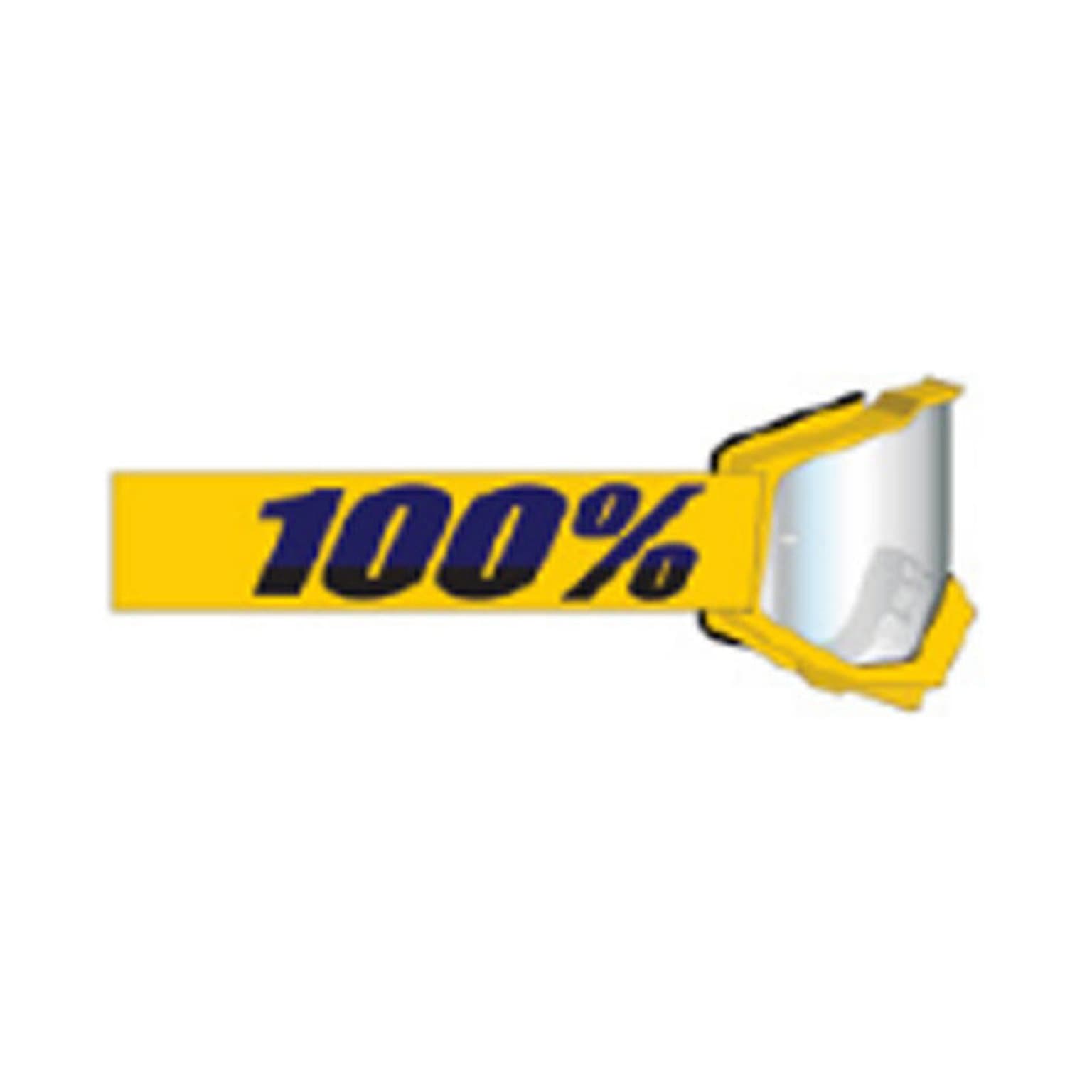 100% 100% Accuri 2 Lunettes VTT jaune-fonce 1