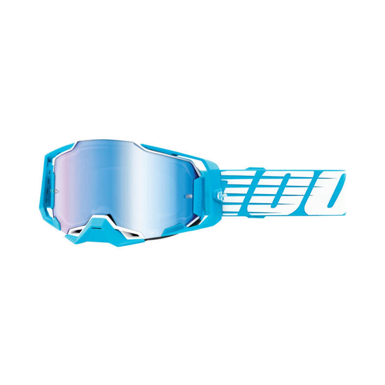 100% 100% Armega MTB Goggle bleu-azur 1