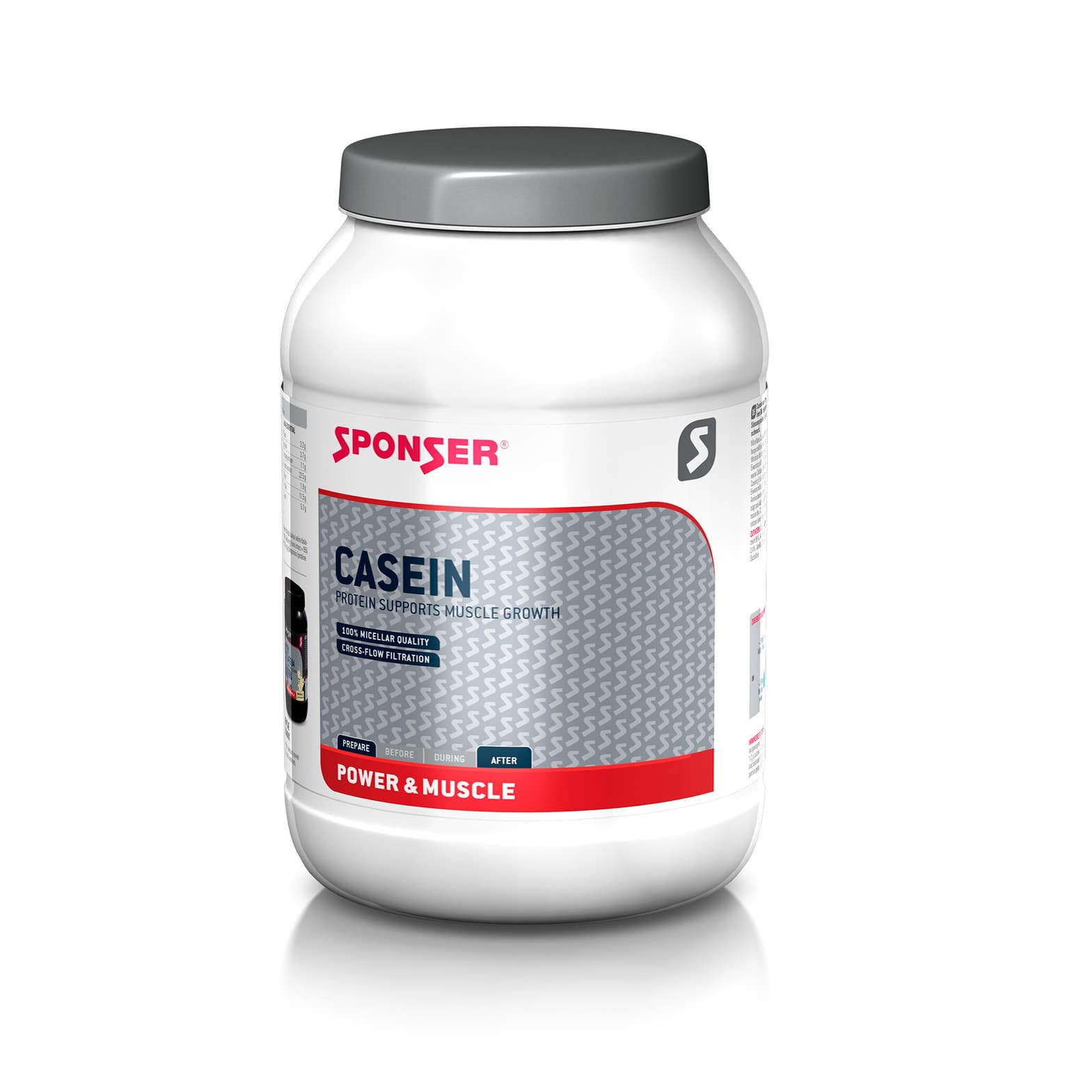 Sponser Sponser Casein Proteinpulver blanc 1