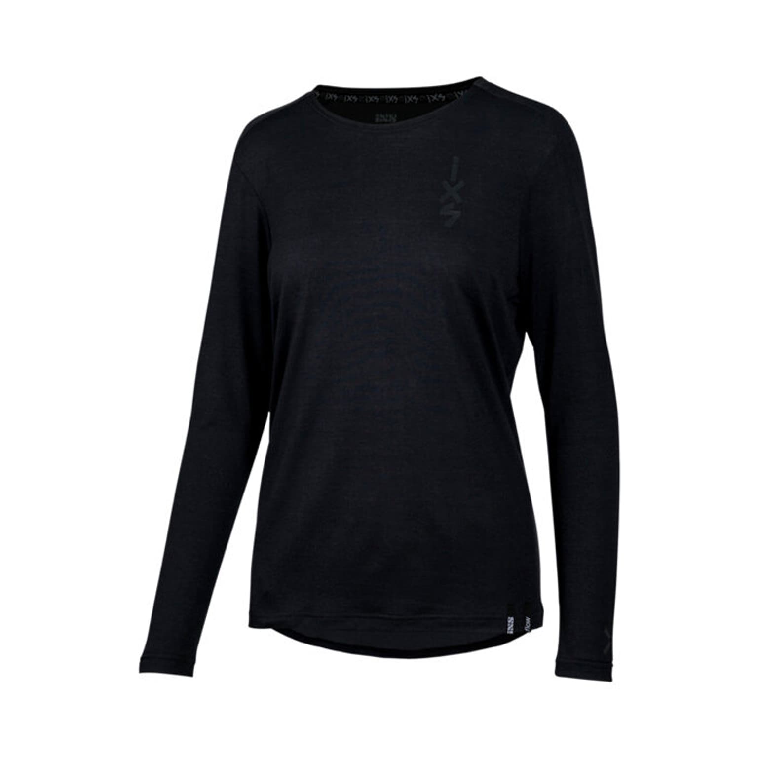 iXS iXS Women's Flow Merino long sleeve jersey Langarmshirt noir 1