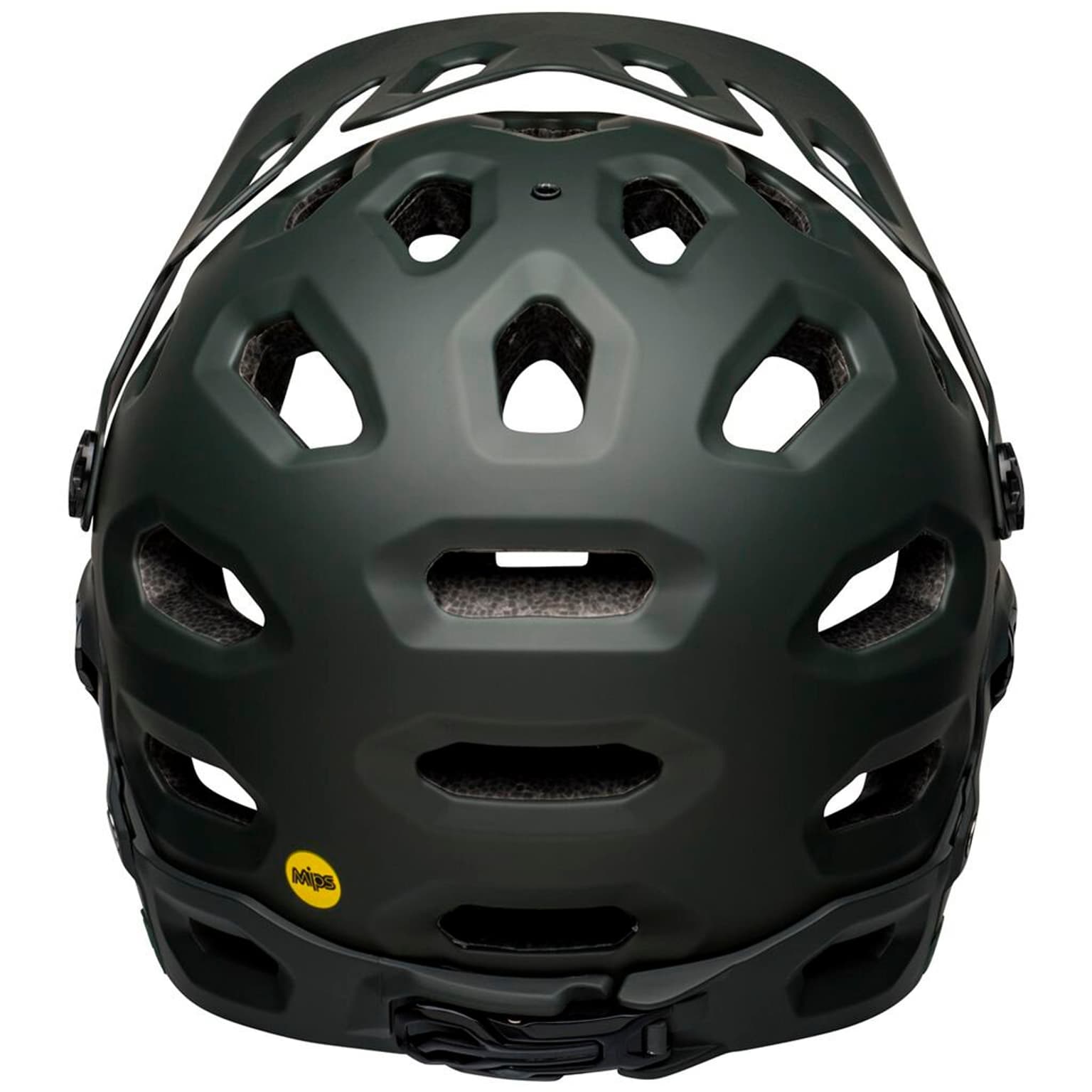 Bell Super 3R MIPS Velohelm Dunkelgrün 4