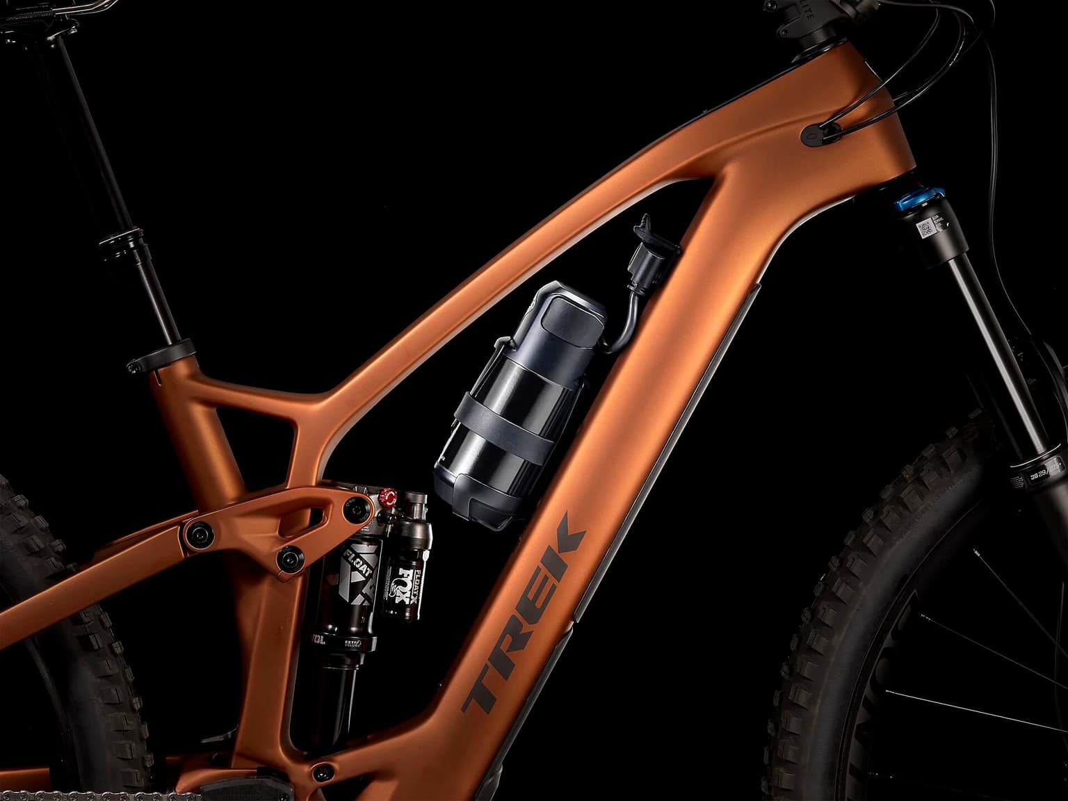 Trek Trek Fuel EXe 9.7 29 Mountain bike elettrica (Fully) arancio 12