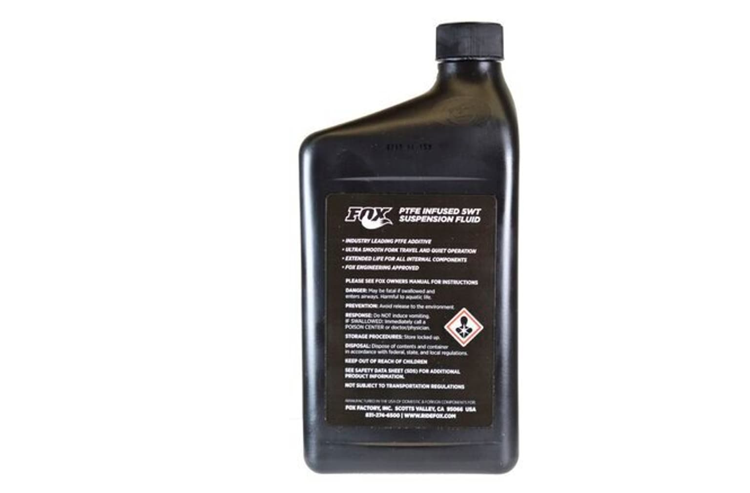 Fox Fox Liquide de suspension d'huile 5WT Téflon Lubrifiants 2