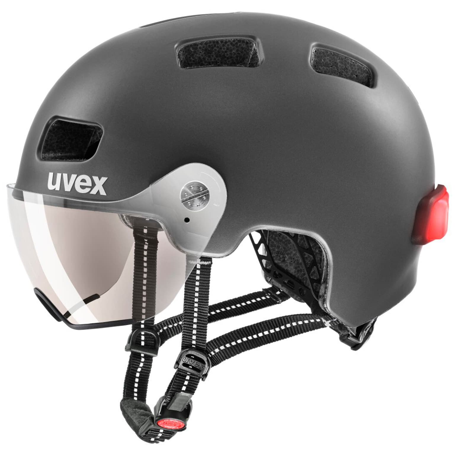 Uvex Uvex Rush visor Casco da bicicletta grigio 2