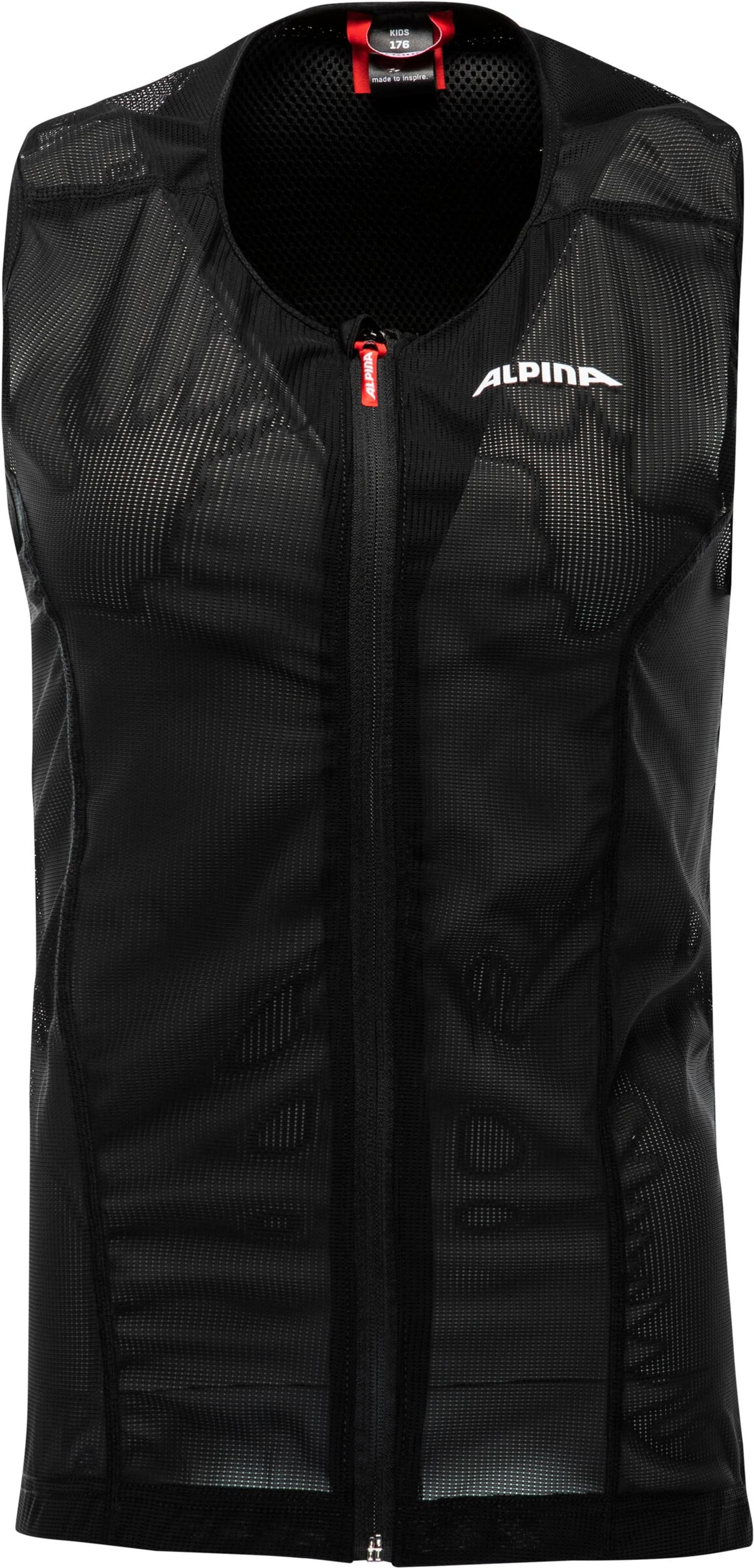 Alpina PROSHIELD JUNIOR VEST Protection dorsale noir 1