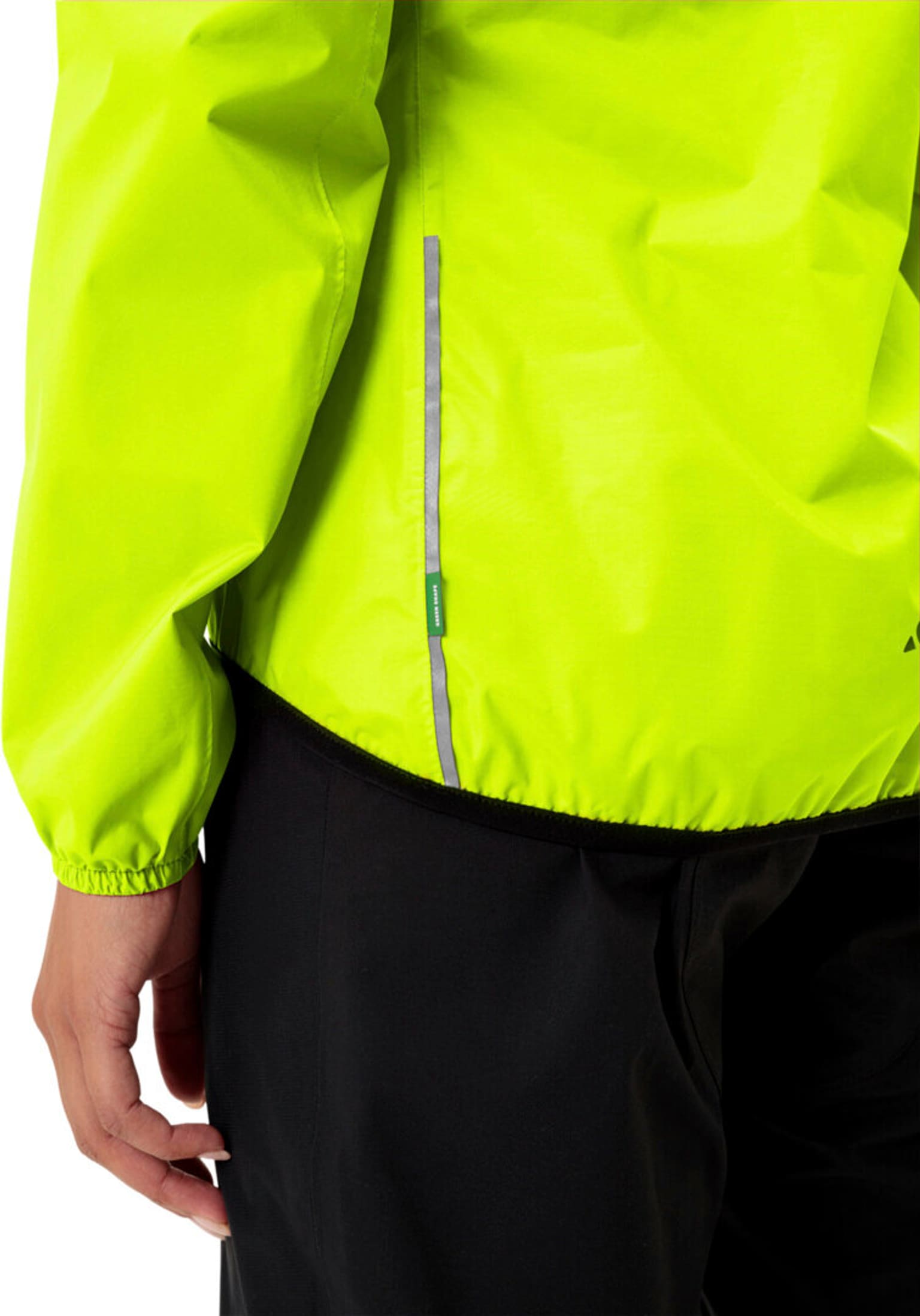 Vaude Drop Jacket III Veste de pluie jaune néon 5