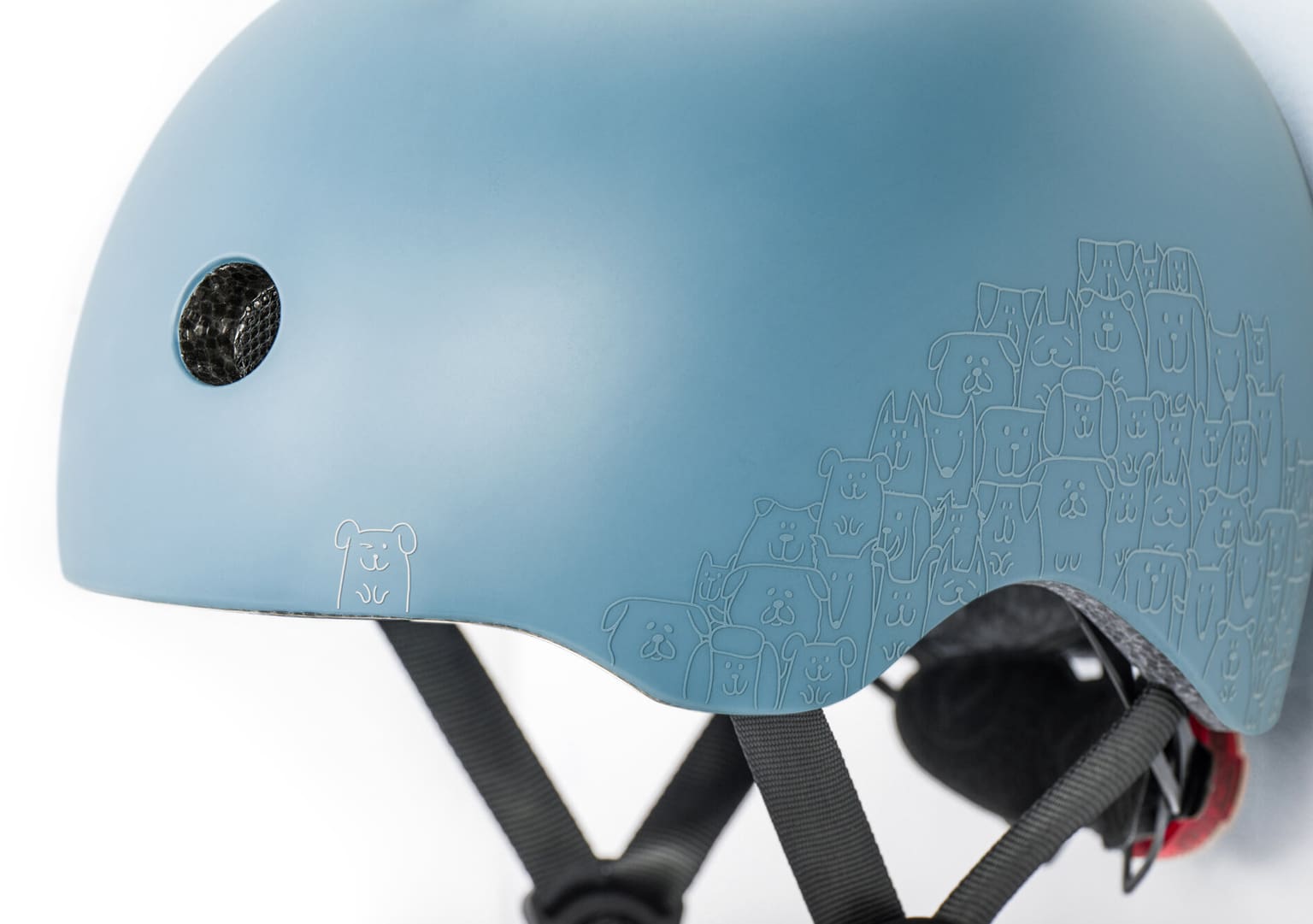 Scoot and Ride Scoot and Ride Reflective Steel Skatehelm blu 3
