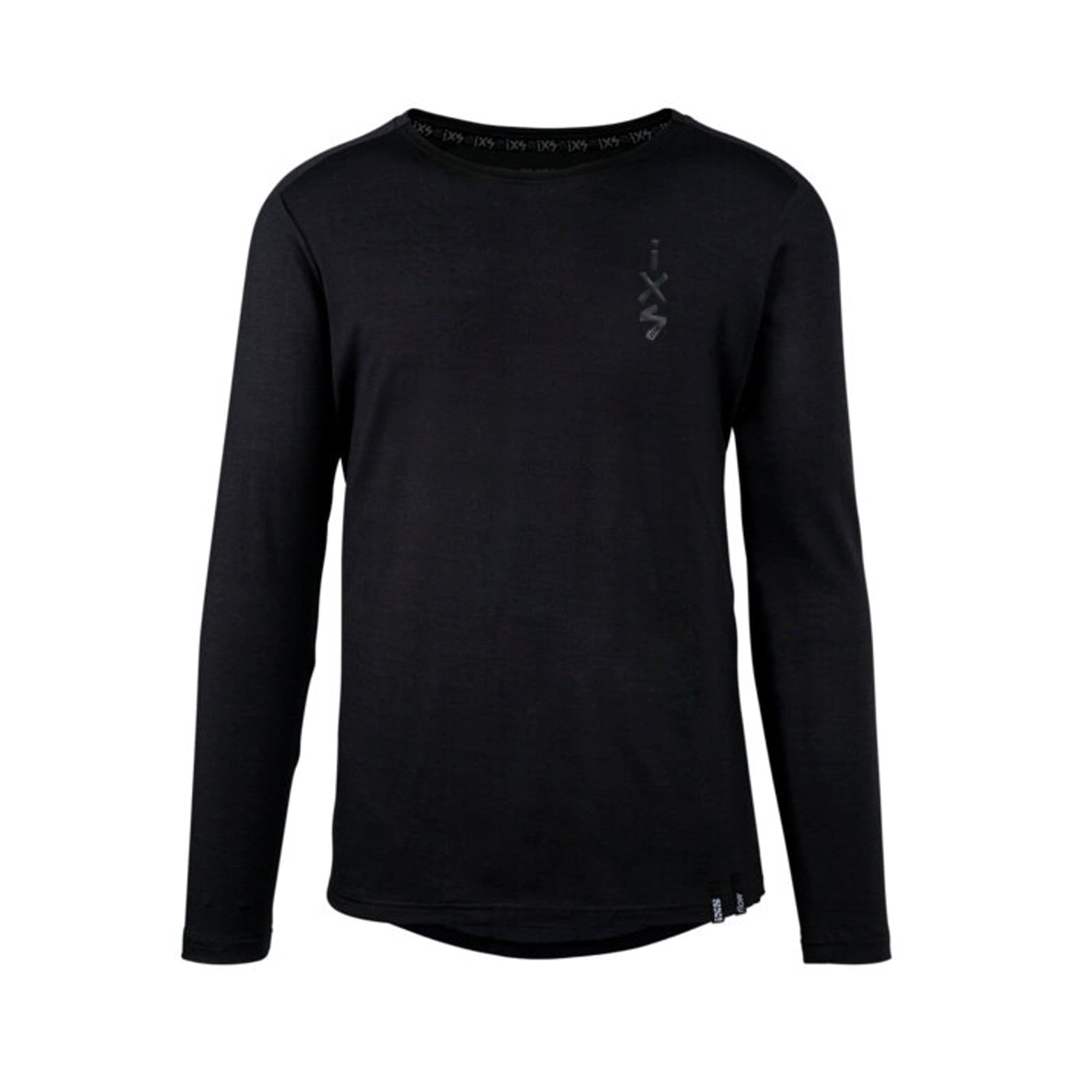 iXS iXS Flow Merino long sleeve jersey Chemise à manches longues noir 2