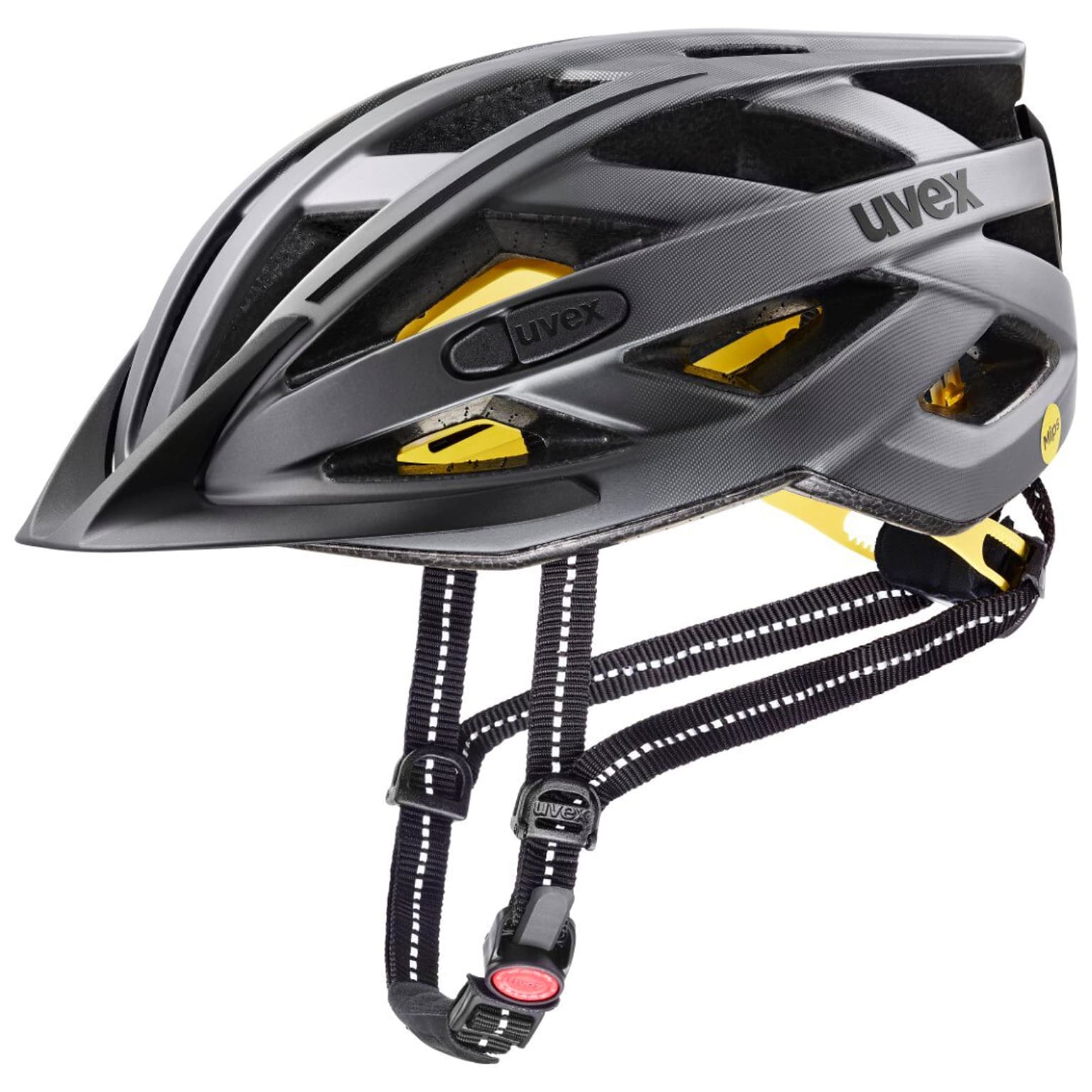 Uvex city i-vo MIPS Casco da bicicletta titanio 1