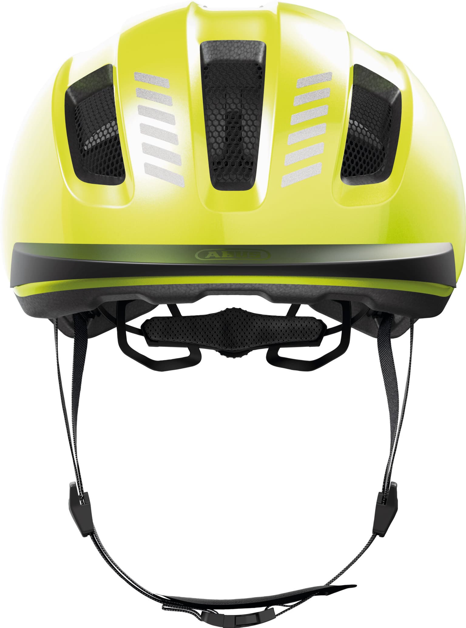 Abus PURL-Y Casco da bicicletta giallo neon 4