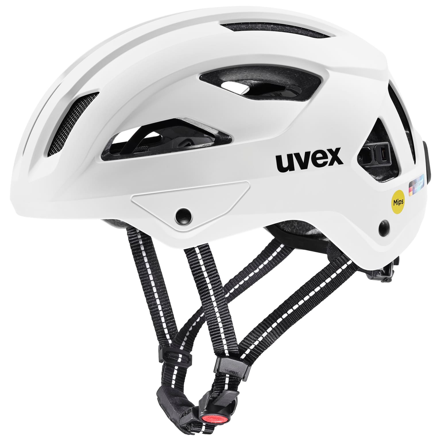 Uvex Uvex uvex city stride MIPS Hiplok Velohelm bianco 1